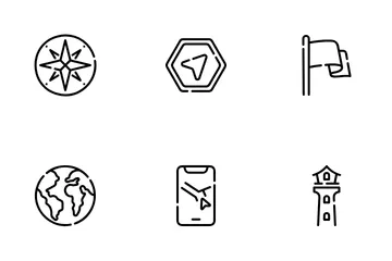 Map And Navigation Icon Pack