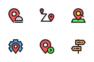 Map And Navigation Icon Pack