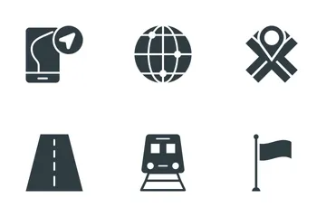 Map And Navigation Icon Pack