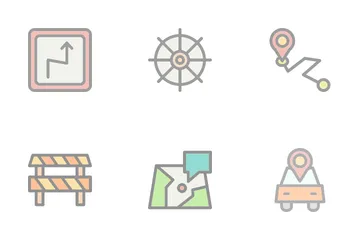 Map And Navigation Icon Pack