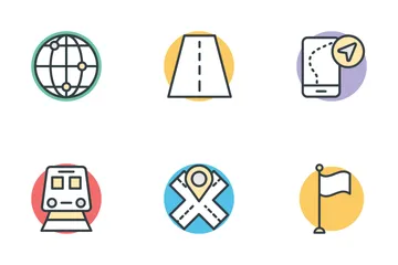 Map And Navigation Icon Pack