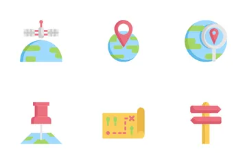 Map And Navigation Icon Pack