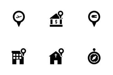 Map And Navigation Icon Pack