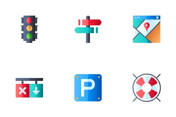 Map And Navigation Icon Pack