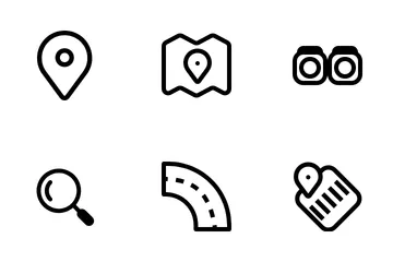 Map And Navigation Icon Pack