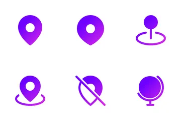 Map And Navigation Icon Pack