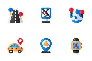 Map And Navigation Icon Pack