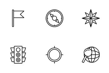 Map And Navigation Icon Pack