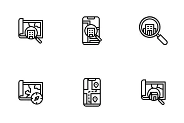 Map And Navigation Icon Pack