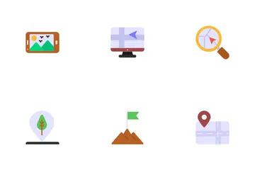 Map And Navigation Icon Pack