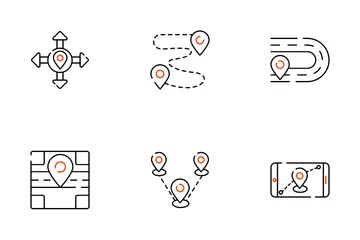Map And Navigation Icon Pack
