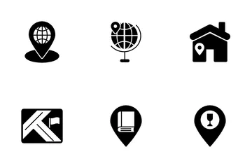 Map And Navigation Icon Pack