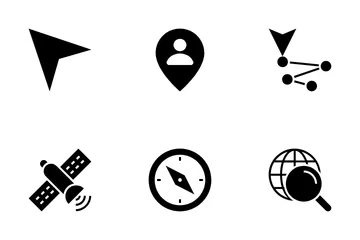 Map And Navigation Vol-1 Icon Pack