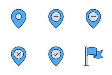 Map And Navigation Vol-2 Icon Pack