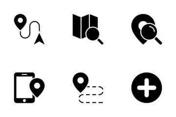 Map And Navigation Vol-3 Icon Pack