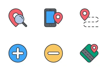 Map And Navigation Vol-3 Icon Pack
