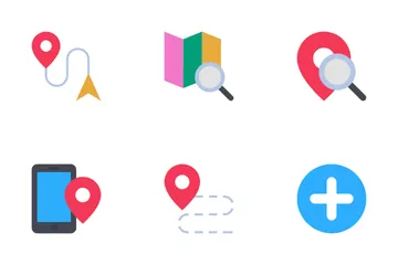 Map And Navigation Vol-3 Icon Pack