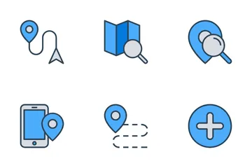 Map And Navigation Vol-3 Icon Pack