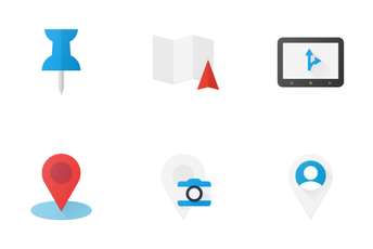 Map Location Icon Pack