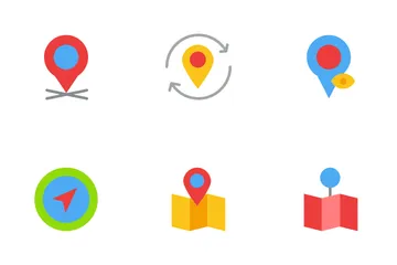 Map & Location Icon Pack