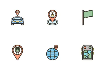 Map & Navigation Icon Pack