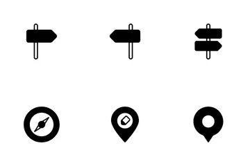 Map & Navigation Icon Pack