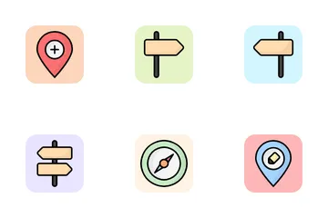 Map & Navigation Icon Pack