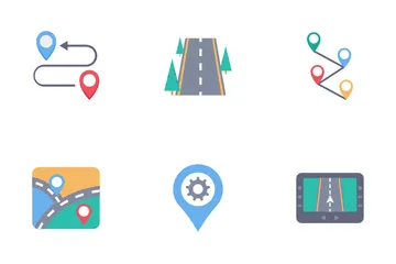 Map & Navigation Icon Pack