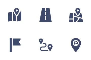 Map & Navigation Icon Pack