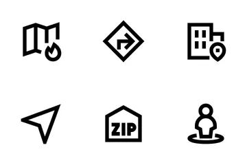 Map & Navigation Icon Pack