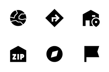 Map & Navigation Icon Pack