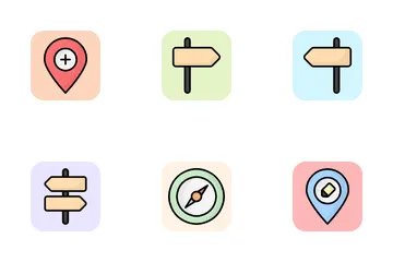 Map & Navigation Icon Pack