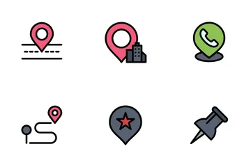 Map Pin Icon Pack