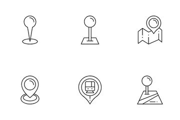 Map Pin Icon Pack