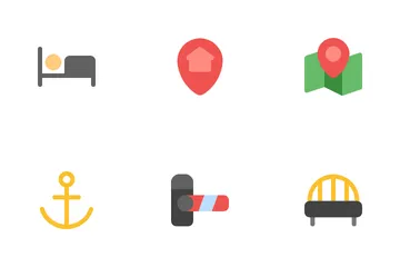 Mapas e localização Icon Pack