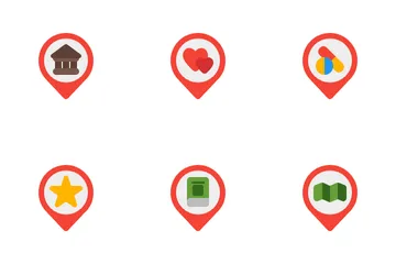 Maps And Location Icon Pack