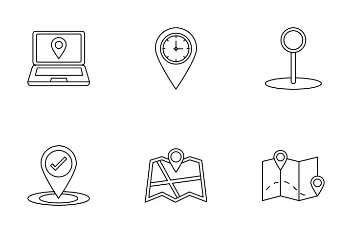 Maps And Location Icon Pack - 20 Free Download Maps And Navigation ...