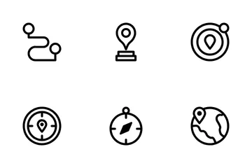 Maps And Location Icon Pack