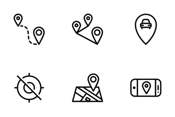 Maps And Location Icon Pack