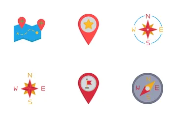 Maps And Location Icon Pack