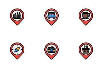 Maps And Location Icon Pack