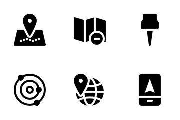 Maps And Locations Icon Pack