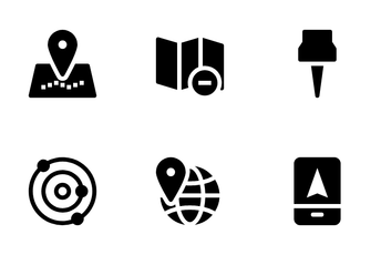 Maps And Locations Icon Pack
