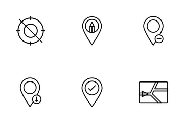 Maps And Locations Vol 1 Icon Pack