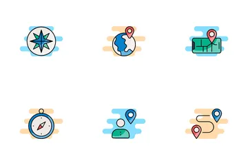 Maps And Navigation Icon Pack