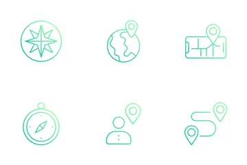 Maps And Navigation Icon Pack