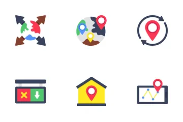 Maps And Navigation Icon Pack