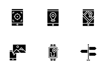 Maps And Navigation Icon Pack