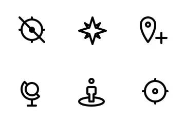 Maps And Navigation Icon Pack