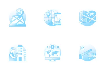 Maps And Navigation Icon Pack